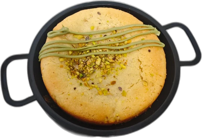 Crumbl Pistacho en cazuela